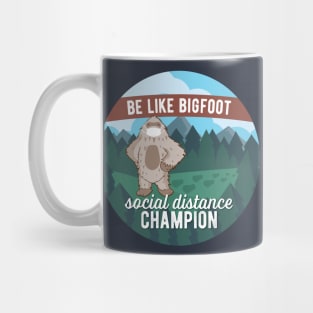 Social Distance Bigfoot Mug